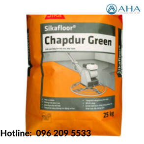 Sikafloor Chapdur green - Chất làm cứng sàn gốc xi măng màu xanh