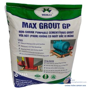Max Grout GP - Vữa không co gót gốc xi măng đặc biệt