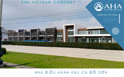 NHÀ ĐIÊU HÀNH KHU CÔNG NGHIỆP ĐỒ SƠN GIAI ĐOẠN I+II