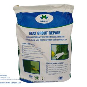 Max Grout Repair - Vữa không co gót gốc xi măng polymer đặc biệt